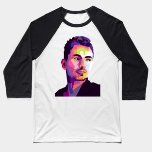 Jorge lorenzo pop art Baseball T-Shirt